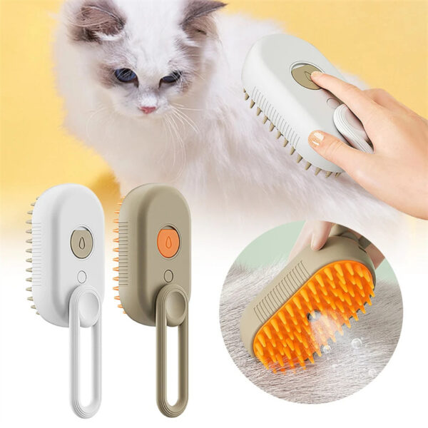 Cat and Dog Steam Electric Brush 3 In 1 - Image 8